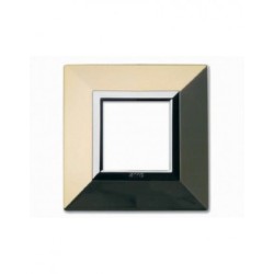 PLAQUE ZAMA 44 CARRÉE DORÉE 2 MODULES|sfh|df6d6ecfcd11|