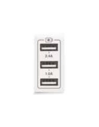 Chargeur USB Triple CLARA 43