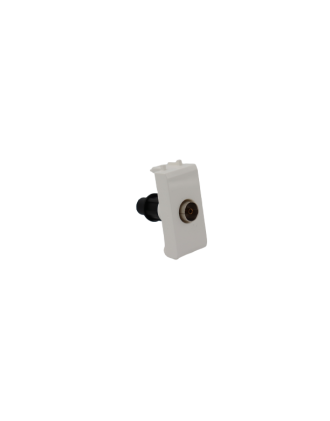 PLAQUE POUR PROFILE ALU SYS44 MINI BLANC 1 MODULE