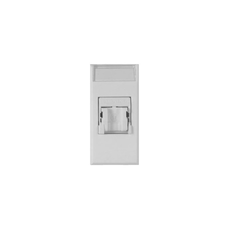 PRISE INFORMATIQUE 8 PLOTS RJ45 CAT 6 UTP WHITEK 44|sfh|f504bd407eba|