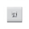 PRISE INFORMATIQUE 8 PLOTS RJ45 CAT 6 UTP CARREE DOMUS 44|sfh|5588ba9bcd64|