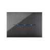 PLAQUE YOUNG TOUCH 44 RECTANGULAIRE CHARBON FONCÉ 3D 3 MODULES|sfh|8a79ea62bb81|