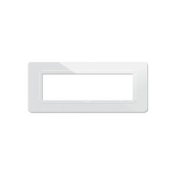 PLAQUE TECHNOPOLYMERE 44 RECTANGULAIRE BLANC 7 MODULES|sfh|dd251f8487ef|