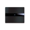 PLAQUE TOUCH 44 RECTANGULAIRE ALUMUNIUM ANTHRACITE BROSSE 3 MODULES|sfh|4855e4211ec5|