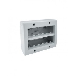 BOITE APPARENTE 6+6 MODULES S45 BLANC|sfh|57c9b69e9ba5|