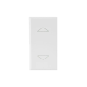COMMUTATEUR A POUSSOIR UNIPOLAIRE POUR VOLET ROULANT WHITEK4|sfh|a2bb3b228c2d|