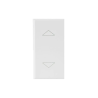 COMMUTATEUR A POUSSOIR UNIPOLAIRE POUR VOLET ROULANT WHITEK4|sfh|e7d5cbfa192f|