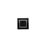 BELLA Carrée Noir Mat / Cardre Chromé|sfh|11a9a7ee5f5b|