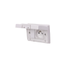 PLAQUE ETANCHE ENCASTREE RECTANGULAIRE 3 MODULES S43 BLANC|sfh|2eddc6dd00d1|