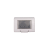 PLAQUE ETANCHE ENCASTREE RECTANGULAIRE 3 MODULES S43 BLANC|sfh|f641b2f6df6f|