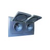 Gamme étanche Gris 2+2 modules|sfh|144cf15f7949|