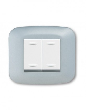 PLAQUE YES 45 CARREE ARGENT...