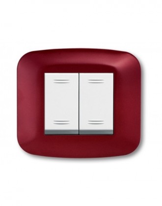 PLAQUE YES 45 CARREE ROUGE...