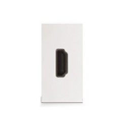 Prise HDMI avec cordon 1 module Blanc|sfh|0ee9d5aacb29|