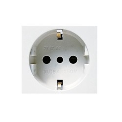 PRISE SCHUKO 2P+T 16A BLANC|sfh|3f552c0670f1|