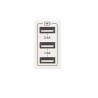 CHARGEUR TRIPLE USB 3.4A BLANC|sfh|212aa8e1ad55|