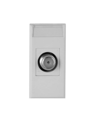 PRISE TV/SAT TYPE F WHITEK 44
