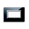 PLAQUE VERA 44 RECTANGULAIRE EN VERRE NOIR ABSOLU 4 MODULES|sfh|3bb4d4471f6c|