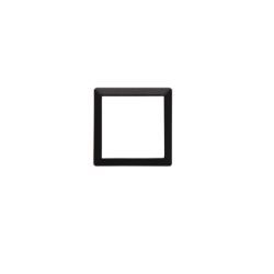 Cadre Noir SERENA Carrée|sfh|48a6484ef638|
