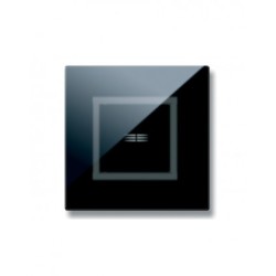 PLAQUE VERA 44 TOUCH CARRÉE NOIR ABSOLU 2 MODULES 1 COMMANDE|sfh|4bb97c08f36d|