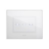 PLAQUE VERA 44 TOUCH RECTANGULAIRE BLANC 3 MODULES 3 COMMANDES|sfh|fe3b3c2f9efc|