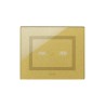 PLAQUE VERA 44 TOUCH RECTANGULAIRE GOLD 3 MODULES 2 COMMANDES|sfh|58ae7e77a428|