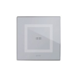 PLAQUE VERA 44 TOUCH CARRÉE GRIS OPAQUE 2 MODULES 1 COMMANDE|sfh|086759fd1385|