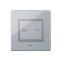 PLAQUE VERA 44 TOUCH RECTANGULAIRE GRIS OPAQUE 3 MODULES 2 COMMANDES|sfh|a90b87acaf1f|