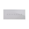 PLAQUE VERA 44 TOUCH RECTANGULAIRE GRIS OPAQUE 7 MODULES 7 COMMANDES|sfh|f1b85561511d|