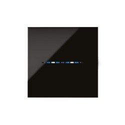 PLAQUE YOUNG TOUCH 44 CARRÉE NOIR ABSOLU 2 MODULES|sfh|e54bf2de2c69|