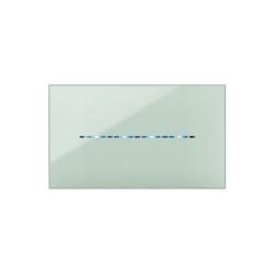 PLAQUE YOUNG TOUCH 44 RECTANGULAIRE VERT SAUGE 4 MODULES|sfh|875fd705c2b9|