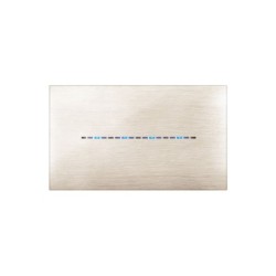 PLAQUE YOUNG TOUCH 44 RECTANGULAIRE BEIGE BROSSÉ 3D 4 MODULES|sfh|c88a21132bc6|