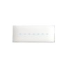 PLAQUE YOUNG TOUCH 44 RECTANGULAIRE BLANC TOTAL 7 MODULES|sfh|2ce117c718aa|