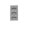 Chargeur USB Triple SYLVIA 43|sfh|ed519ea707c5|