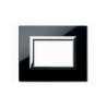 PLAQUE VERA 44 RECTANGULAIRE EN VERRE NOIR ABSOLU 3 MODULES|sfh|ba49f4d0ae41|