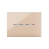 PLAQUE YOUNG TOUCH 44 RECTANGULAIRE SABLE 3 MODULES|sfh|aaa7c46f21f9|