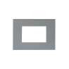 PLAQUE SMART EASY 44 RECTANGULAIRE GRIS MAT 3 MODULES|sfh|eb502ab16b83|