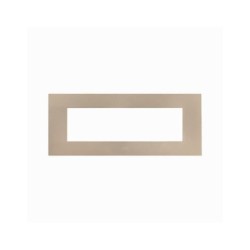 PLAQUE SMART EASY 44 RECTANGULAIRE DORÉ MAT 7 MODULES|sfh|0ae009a1940f|
