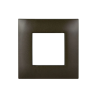 PLAQUE YOUNG 44 CARRÉE BRONZE MAT 2 MODULES|sfh|0acbb72b063b|