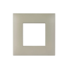 PLAQUE YOUNG 44 CARRÉE BEIGE MAT 2 MODULES|sfh|24f7fe166685|