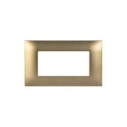 PLAQUE YOUNG 44 RECTANGULAIRE DORÉ MAT 4 MODULES|sfh|31599b704c73|