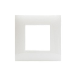 PLAQUE YOUNG 44 CARRÉE BLANC TOTAL 2 MODULES|sfh|f6b14ae41a47|