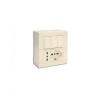 BOITE APPARENTE 3+3 MODULES S45 IVOIRE|sfh|9722cdca9ae4|