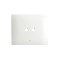PLAQUE SMART NEW STYLE 44 RECTANGULAIRE BLANC EFFET MAT 3 MODULES 2 COMMANDES|sfh|c269d9242967|