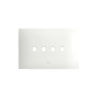 PLAQUE SMART NEW STYLE 44 RECTANGULAIRE BLANC EFFET MAT 4 MODULES 4 COMMANDES|sfh|295e189852e4|