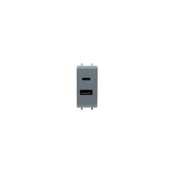 Chargeur USB 20W PD Type A+C 1 Module Sylvia 43
