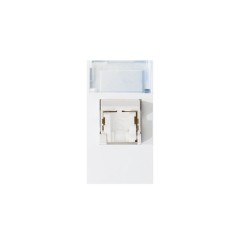 PRISE INFORMATIQUE 8 PLOTS RJ45 CAT 6 UTP BLANC|sfh|dc93d2e73820|