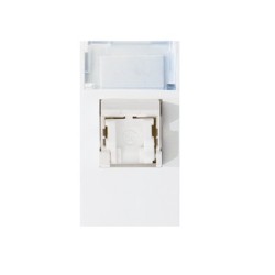 PRISE INFORMATIQUE 8 PLOTS RJ45 CAT 6 UTP BLANC|sfh|b39bd363bc4d|