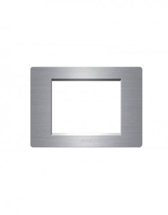 Plaque “Ave Touch” en verre pour boîtes 3 modules