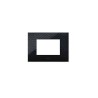 PLAQUE YOUNG 44 RECTANGULAIRE CHARBON FONCÉ 3 MODULES|sfh|7d98d9b47279|